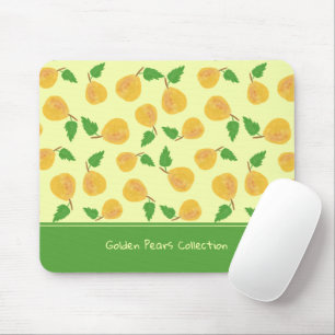 Golden Pears Collection Golden Cream Mouse Mat