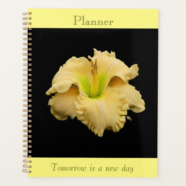 Golden Pedals Lily Planner (Front)