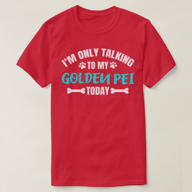 Golden Pei Owner T-Shirt (Design Front)