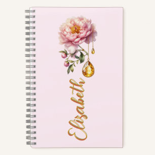 Golden Petals & Autumn Whispers November Notebook