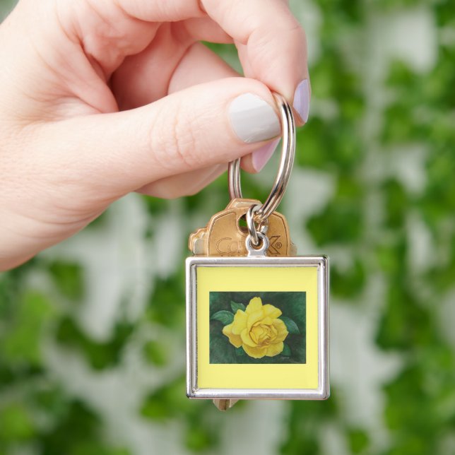 Golden Petals Keychain (Hand)