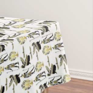 Golden Pharaoh’s Blessing: Ancient Egyptian Art Tablecloth