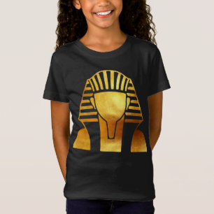 Golden Pharaoh's Legacy: Egyptian Mask T-Shirt