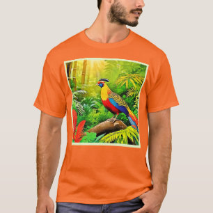 Golden Pheasant Bright Design T-Shirt