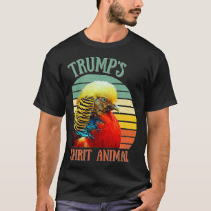 Golden Pheasant Chinese Pheasant Rainbow Men Women T-Shirt
