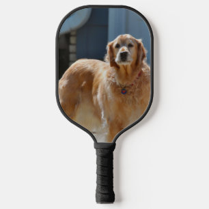 Golden  pickleball paddle