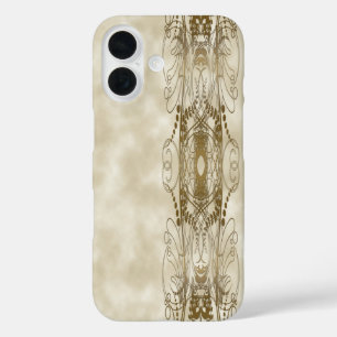 Golden Pillars iPhone 16 Case