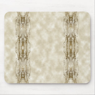 Golden Pillars Mouse Mat