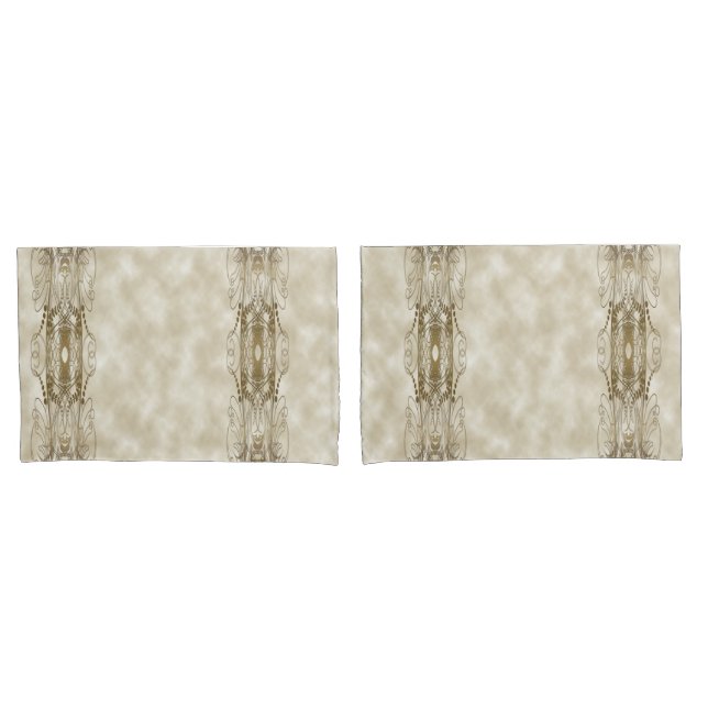 Golden Pillars Pillowcase (Front-Set)