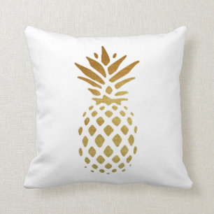 Golden Pineapple, Fruit in Gold Cushion
