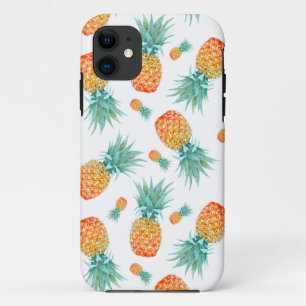 Golden Pineapple Pattern Custom iPhone 11 Case