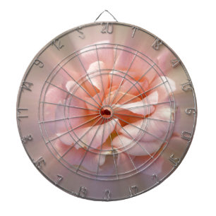 Golden pink dartboard