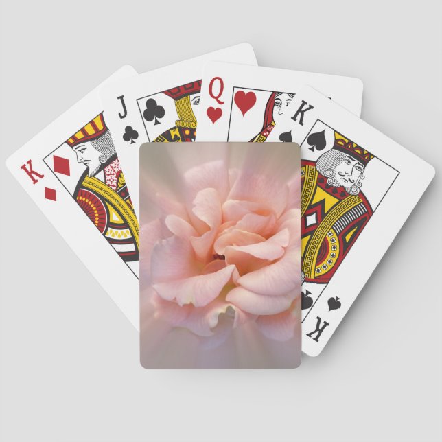 Golden pink playing cards (Back)