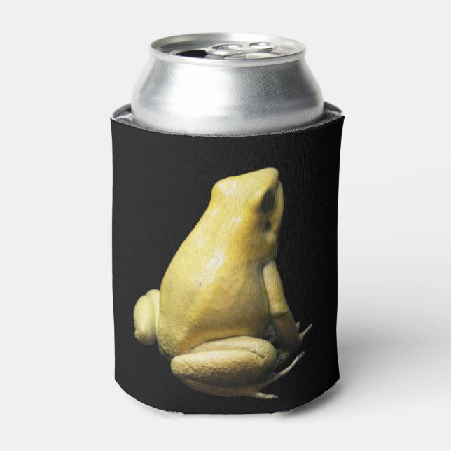 Golden Poison Frog Can Cooler (Can Front)