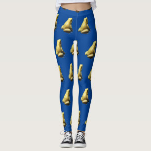 Golden Poison Frog Leggings