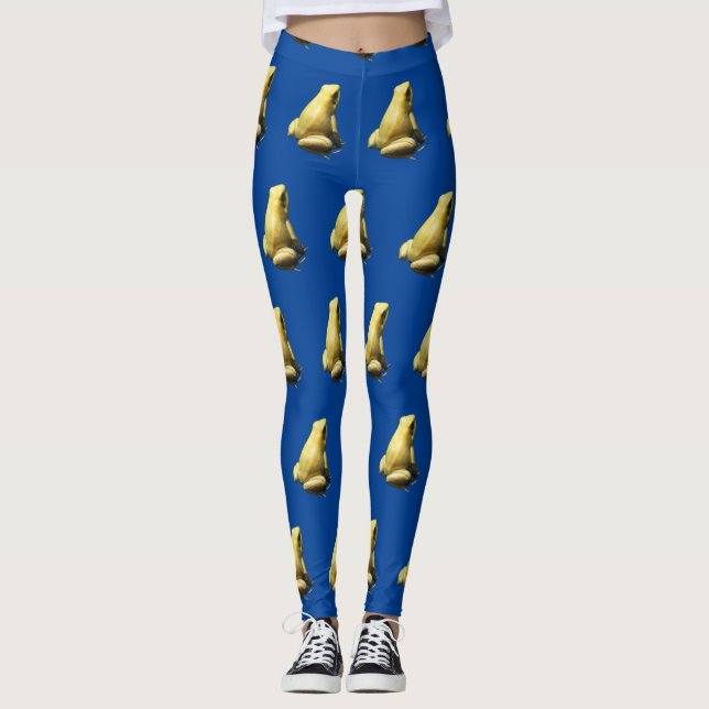 Golden Poison Frog Leggings (Front)