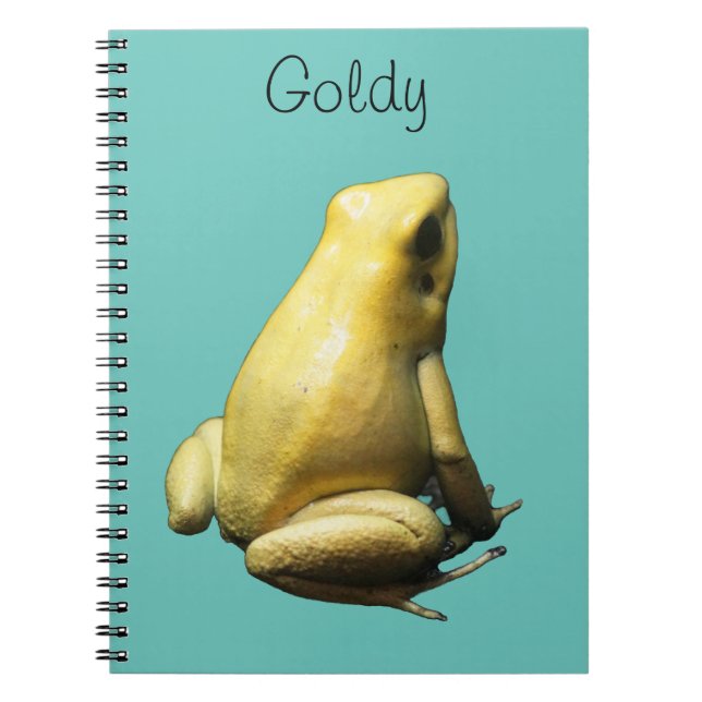 Golden Poison Frog Notebook (Front)