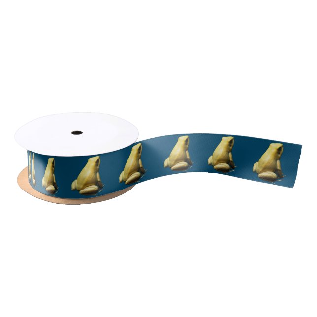 Golden Poison Frog Satin Ribbon (Spool)
