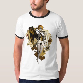 Golden Poker Girl 2 T-Shirt
