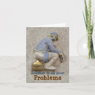 Golden Poop ~ Card / Invitation