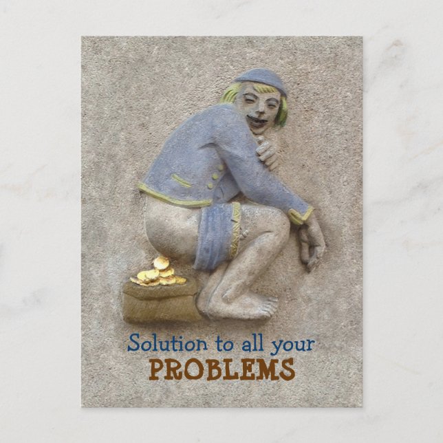 Golden Poop - Postcard / Invitation (Front)