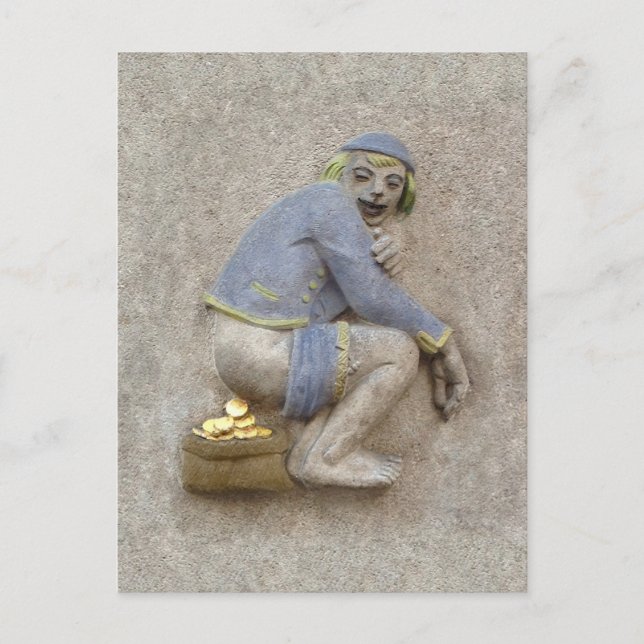 Golden Poop ~ Postcard / Invitation (Front)