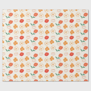 Golden Poppies Wrapping Paper