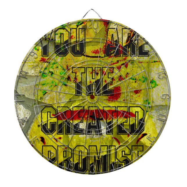 Golden Promise: The Golden Script of Destiny Dartboard (Front)