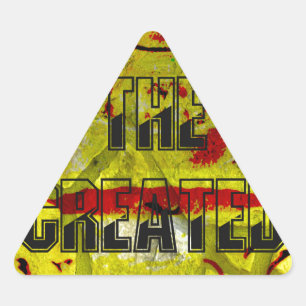 Golden Promise: The Golden Script of Destiny Triangle Sticker