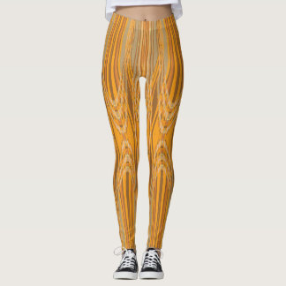 Golden Pulse Vertical Leggings