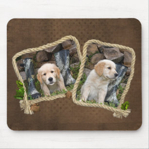 Golden Pups Mouse Mat