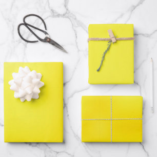 Golden Quiet Wrapping Paper Sheet