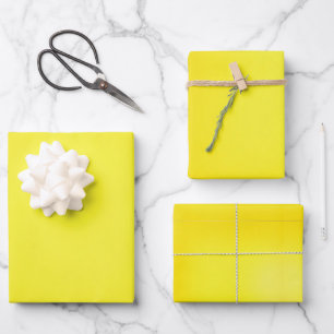 Golden Quiet Wrapping Paper Sheet