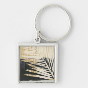 Golden Raffia - Palm Fronds Key Ring