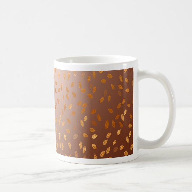 Golden rain coffee mug (Right)