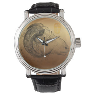 Golden Ram Chinese Year Astrology Zodiac Watch