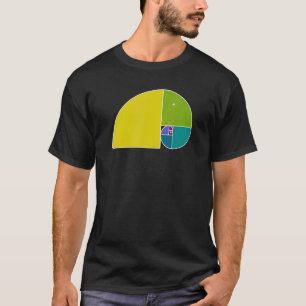 Golden Ratio Elephant Fibonacci Spiral 3 Fan Fun T-Shirt