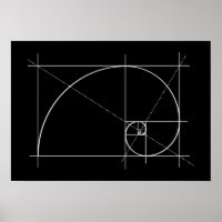 Golden Ratio, Fibonacci Spiral, Drawing