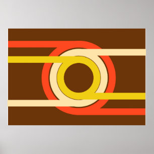 Golden Ratio Retro Poster