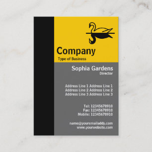 Golden Ratio Vertical 02 Business Card