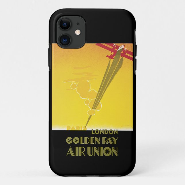 Golden Ray ~ Air Union Case-Mate iPhone Case (Back)