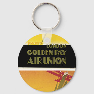 Golden Ray Air Union Key Ring