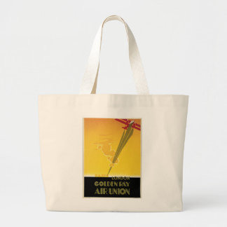Golden Ray Air Union Large Tote Bag