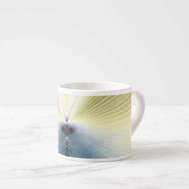 Golden Rays Espresso Cup (Front Right)