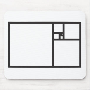 Golden Rectangle Mouse Mat