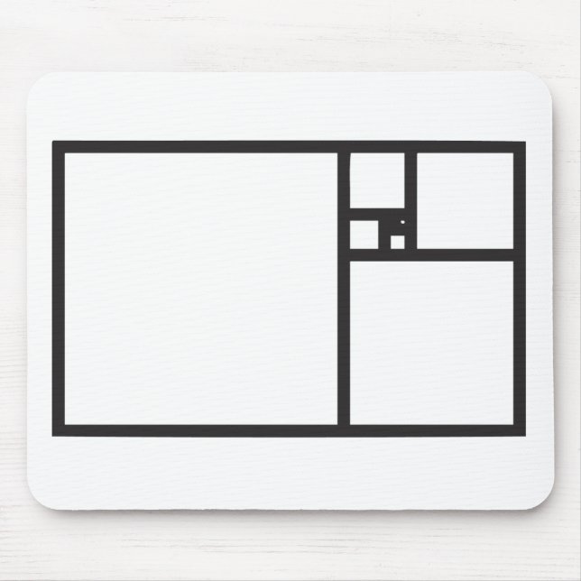Golden Rectangle Mouse Mat (Front)