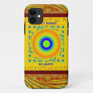 Golden Red African Traditional Colour iPhone 11 Case