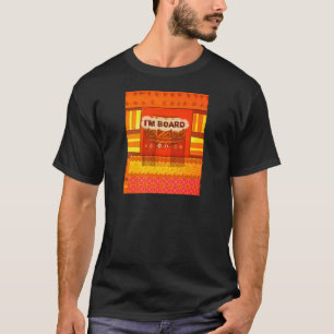 Golden Red African Traditional Colours Funny Am T-Shirt