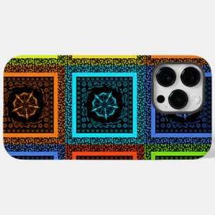 Golden Red blue Green Masai Traditional colours Case-Mate iPhone 14 Pro Max Case