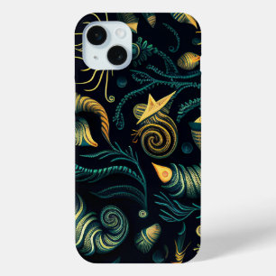 Golden Reefs iPhone 15 Mini Case